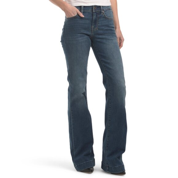 7 FOR ALL MANKIND Athnblumal Dojo Jeans - Picture 1 of 2